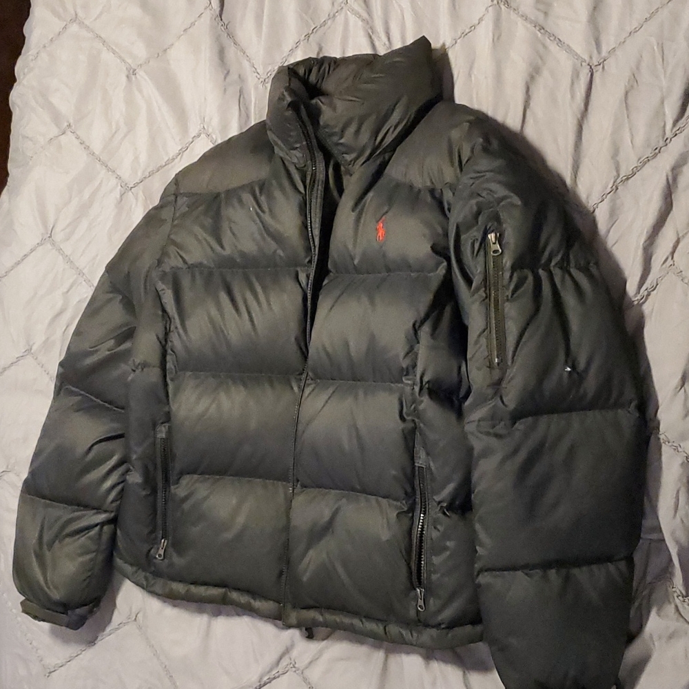 Polo brand puffer coat for men size XL